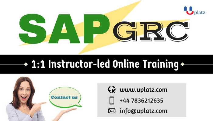 SAP GRC Training course and certification