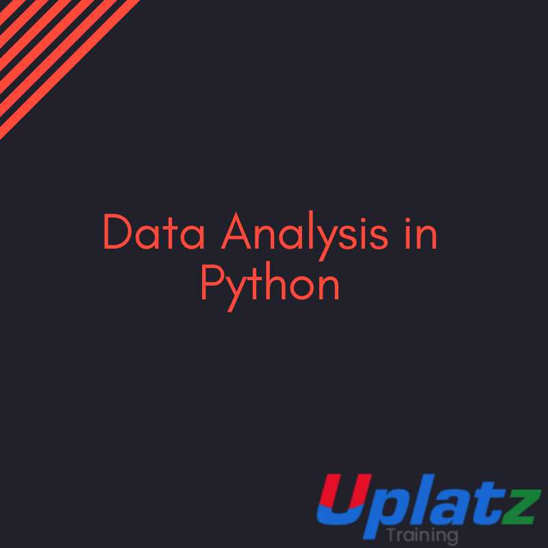 Data Analysis in Python course and certification