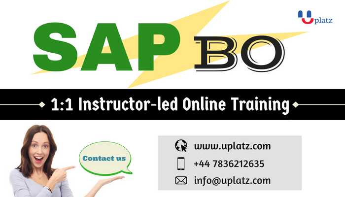 SAP BusinessObjects Web Intelligence Training course and certification