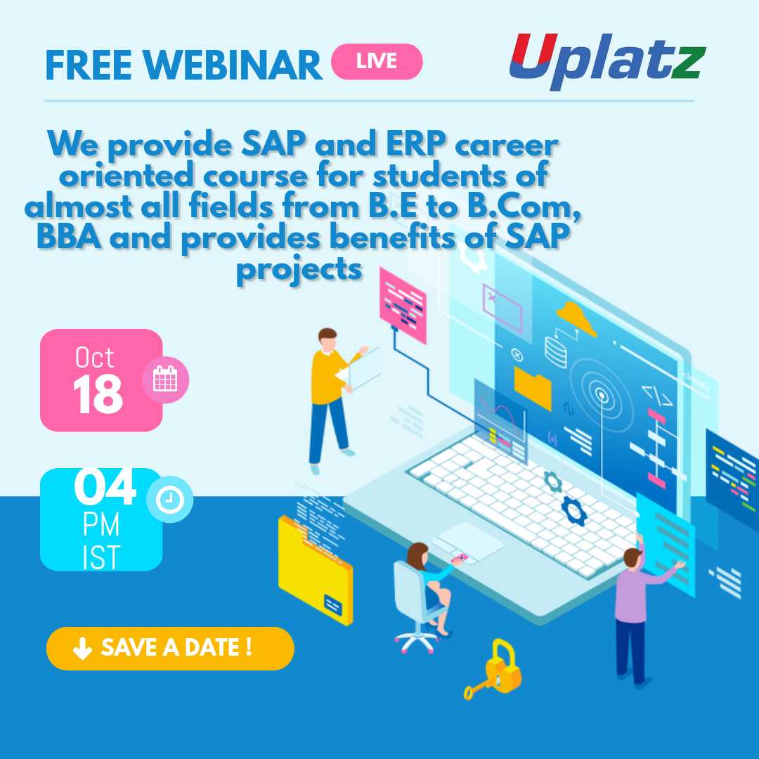 Free Webinar on Career and Courses in SAP & ERP course and certification