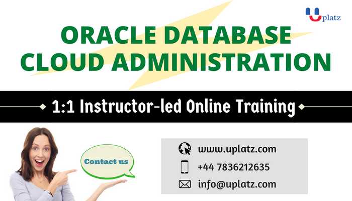 Oracle Database Cloud Administration course and certification