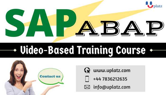 SAP ABAP online course and certification
