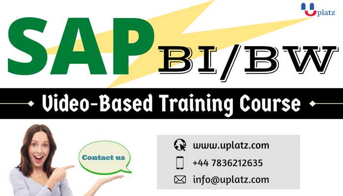 SAP BW online course and certification