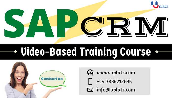 SAP CRM online course and certification
