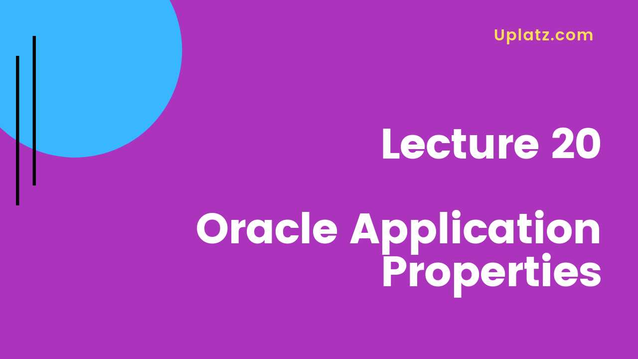 Video: Oracle APEX - all lectures