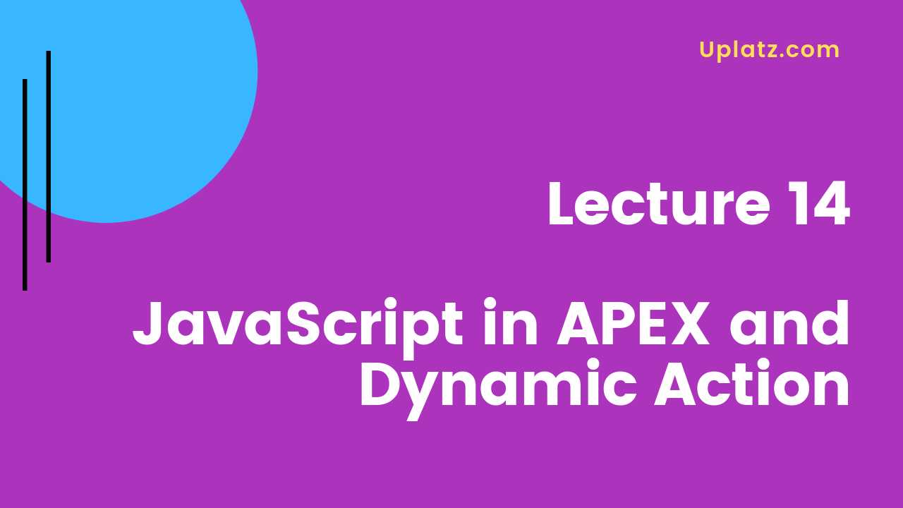 Video: Oracle APEX - all lectures