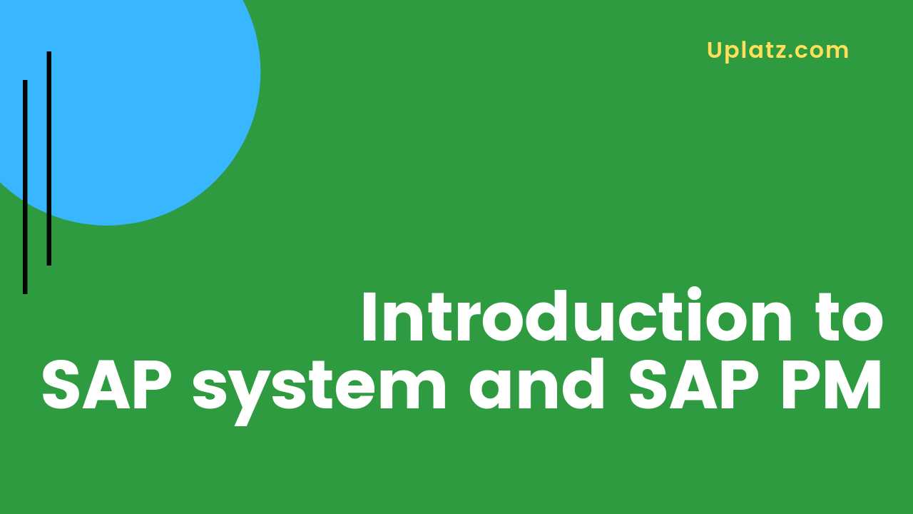 Video: SAP PM (basic to advanced) course - all lectures