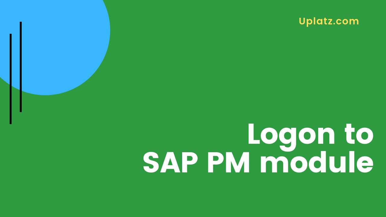 Video: SAP PM (basic to advanced) course - all lectures