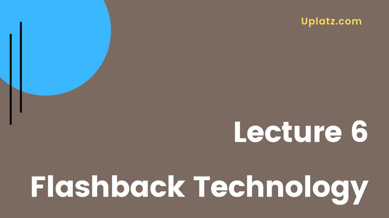 Video: Flashback Technology