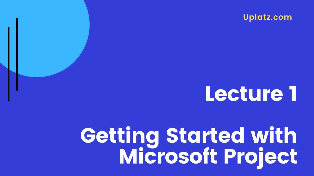 Video: Getting Started with Microsoft Project