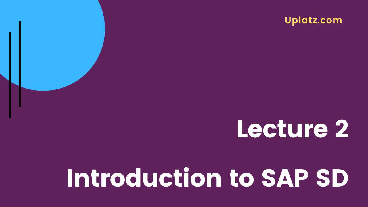 Video: SAP SD (basic to advanced) - all lectures