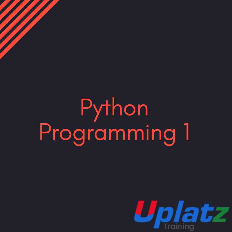 Python Programming 1 course and certification