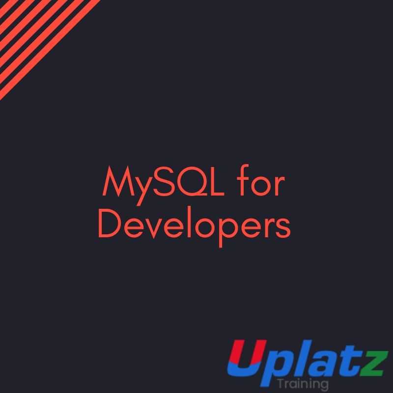 MySQL for Developers course and certification
