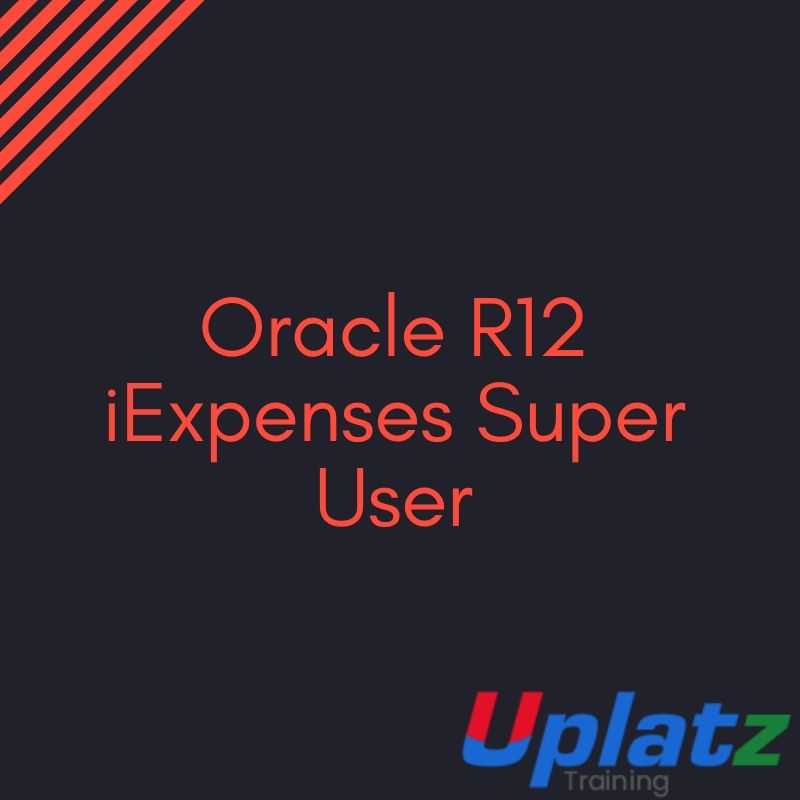 Oracle R12 iExpenses Super User course and certification