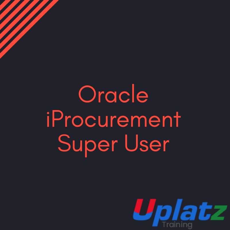 Oracle iProcurement Super User course and certification