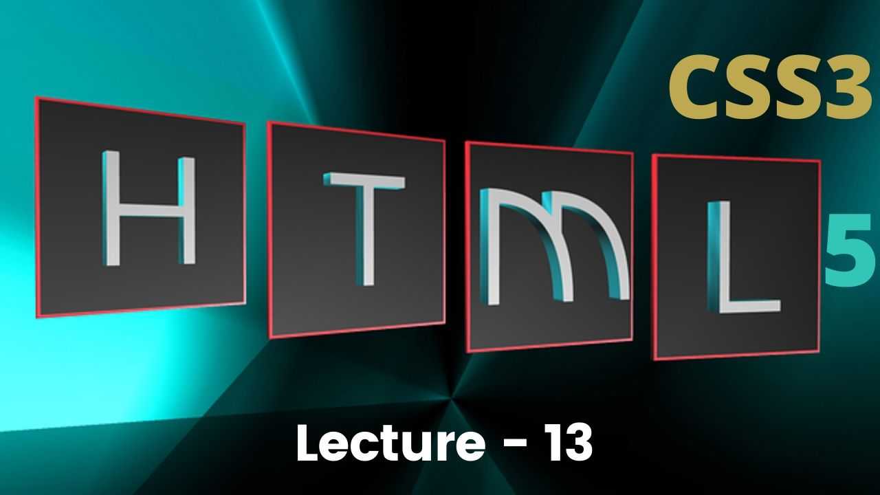 Video: HTML5 and CSS3 course - all lectures