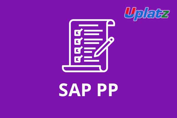 SAP PP (basic to advanced) course and certification