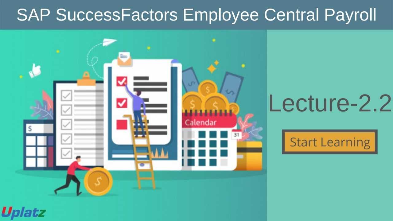 SAP SuccessFactors EC Payroll Training & Certification SAP