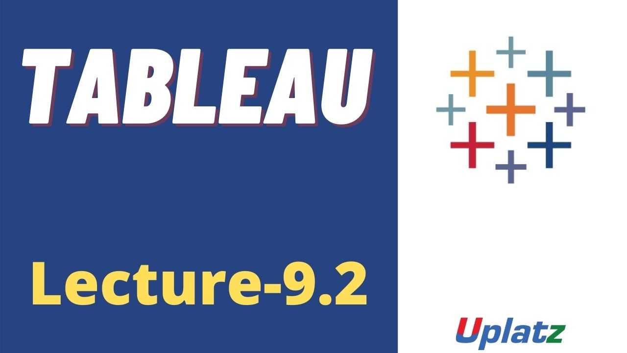 Video: Tableau - all lectures