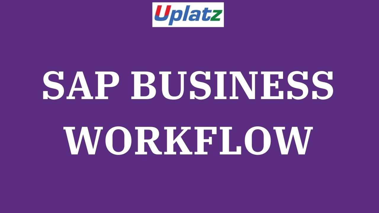 SAP Business Workflow course and certification