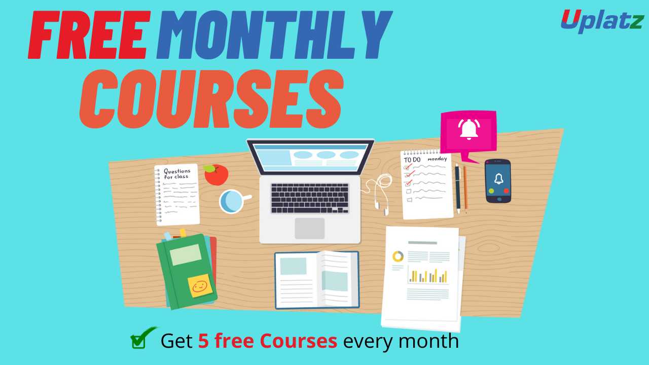 Uplatz Free Monthly Courses course and certification