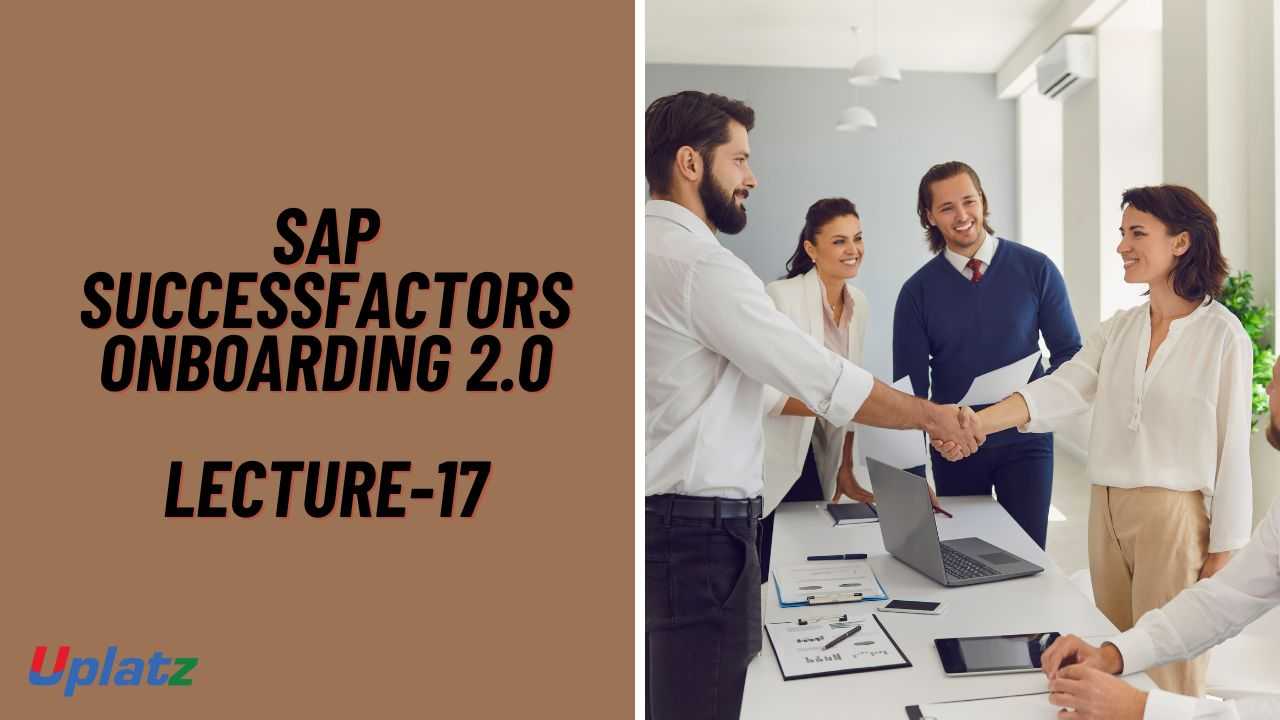 Video: SAP SuccessFactors Onboarding 2.0 - all lectures