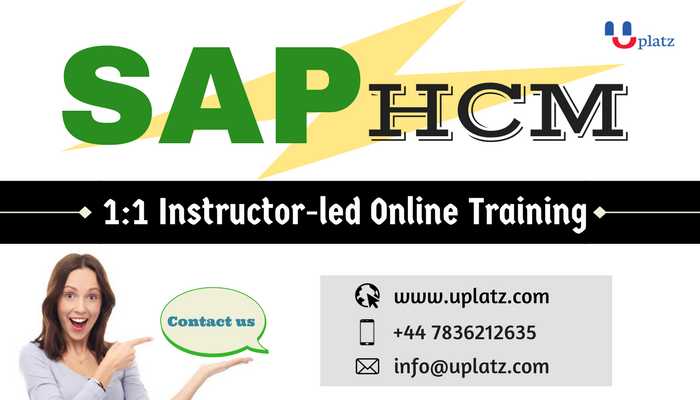 sap hr/hcm course and certification