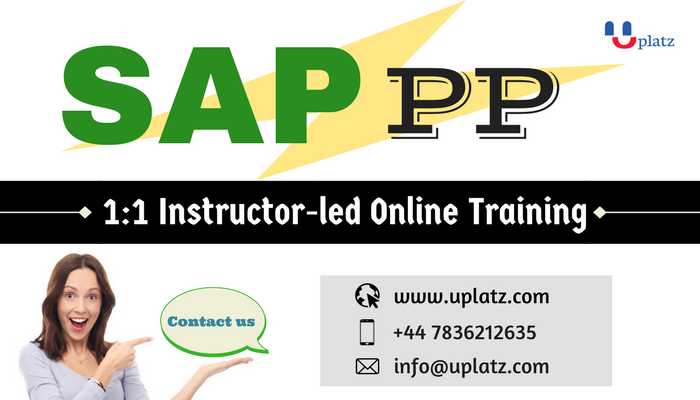 SAP PP course and certification