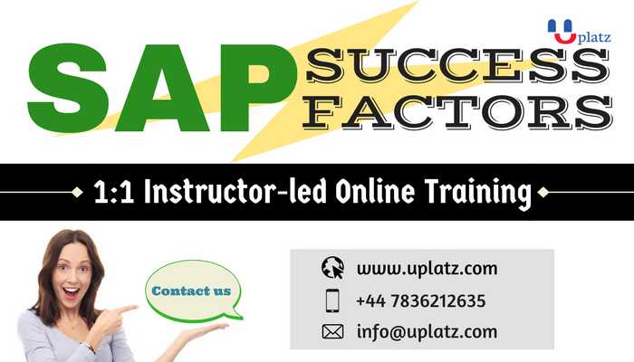 SAP SUCCESSFACTORS course and certification