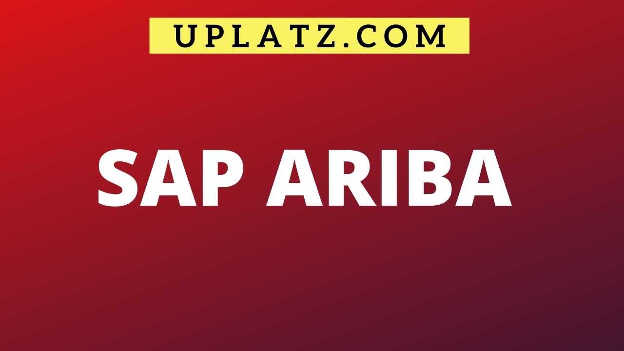 SAP Ariba course and certification
