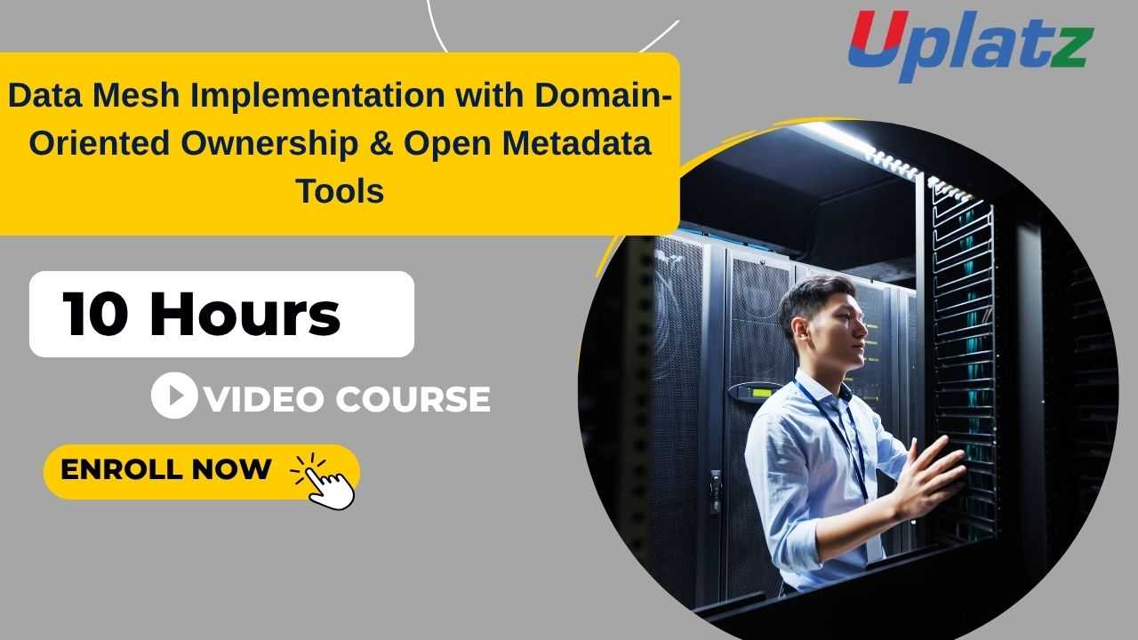 Data Mesh Implementation with Domain-Oriented Ownership & Open Metadata Tools