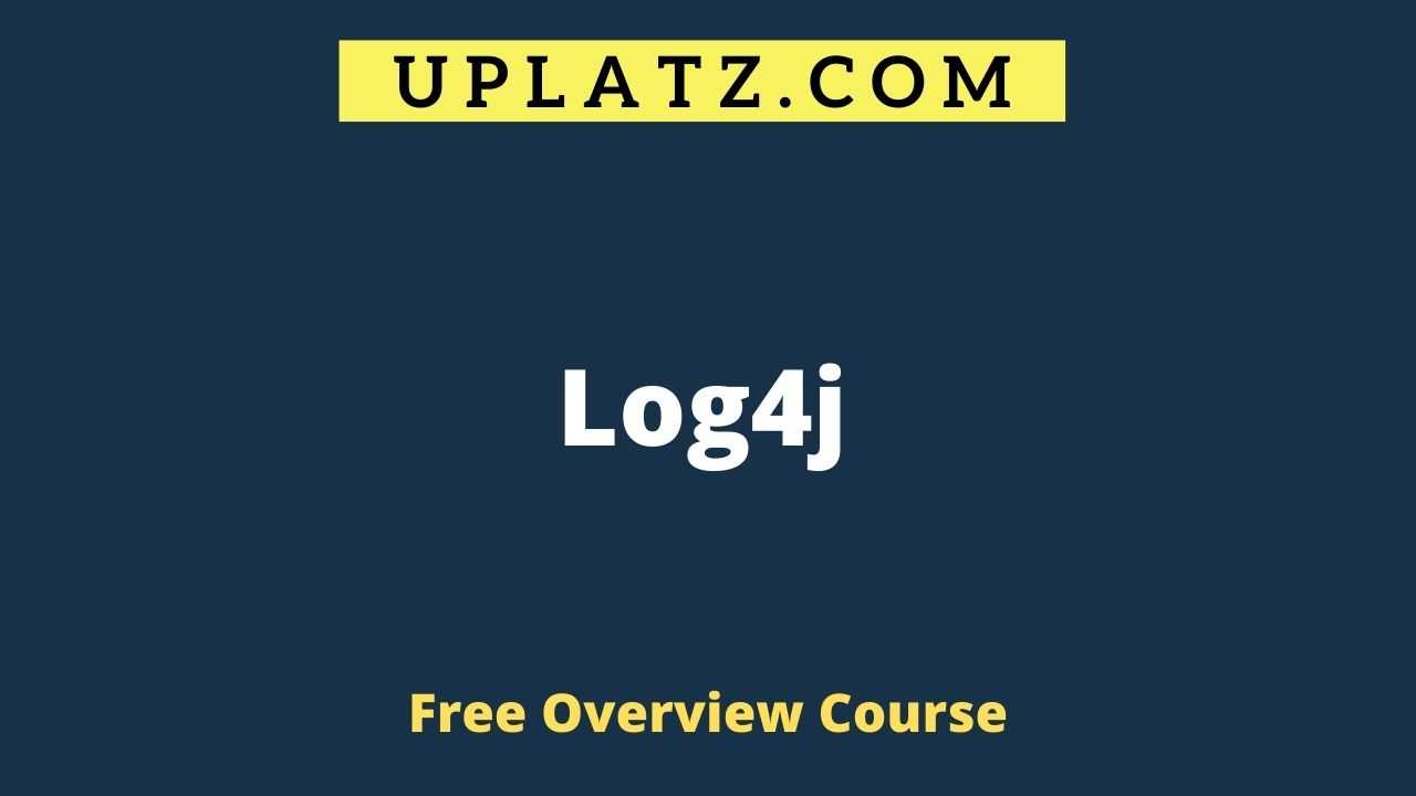 Overview Course - Log4j