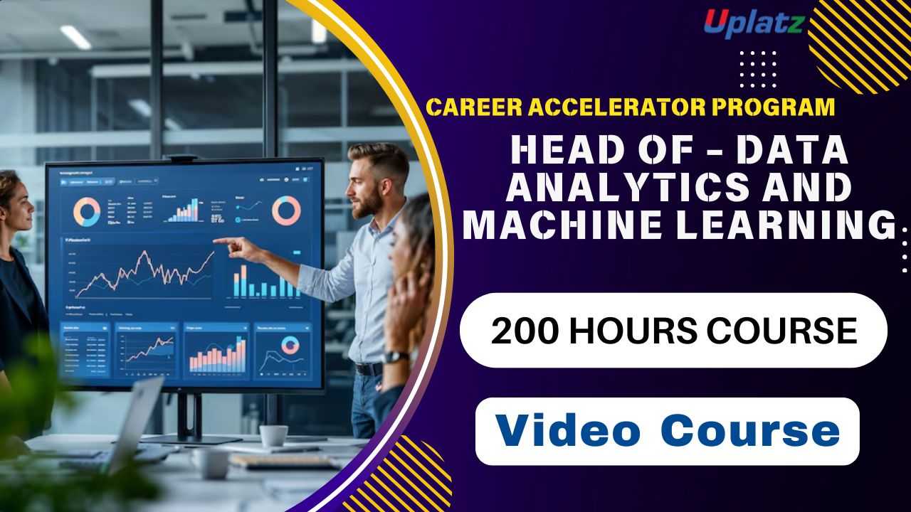 Career Accelerator - Head of Data, Analytics, and Machine Learning