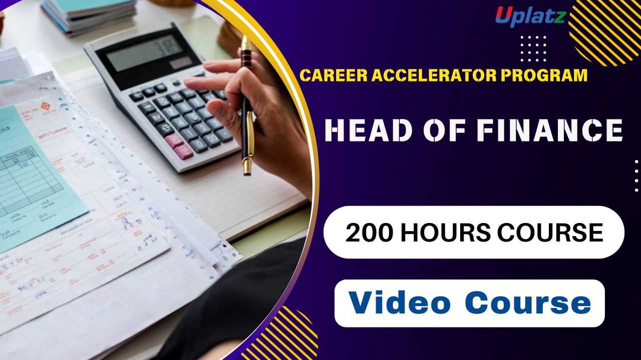 Career Accelerator - Head of Finance