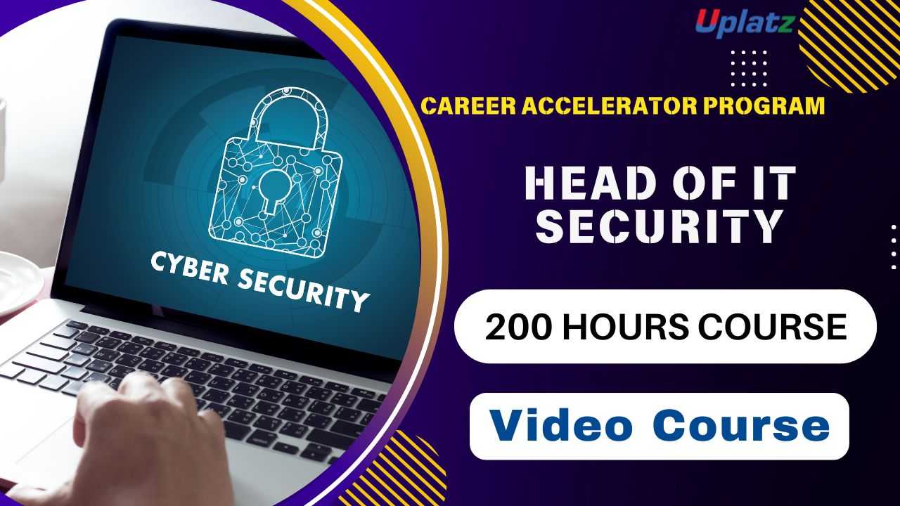 Career Accelerator - Head of IT Security