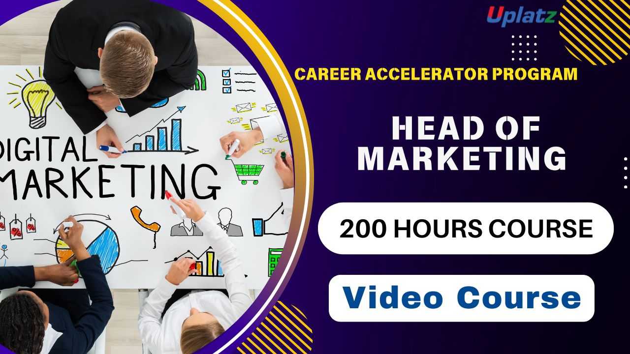 Career Accelerator - Head of Marketing