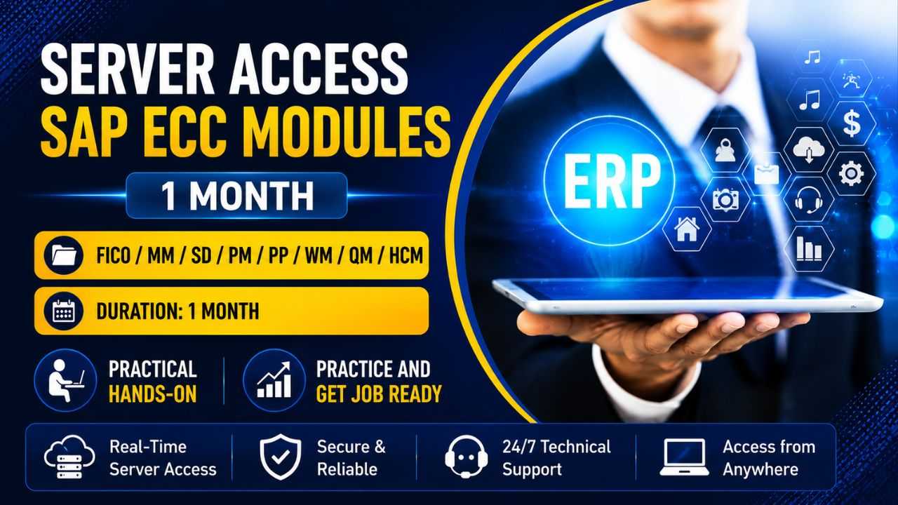 Server Access - SAP ECC - 1 Month