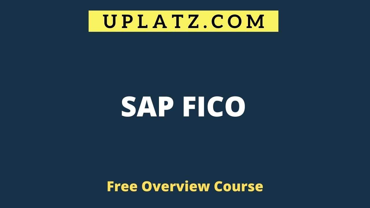 Overview Course - SAP FICO