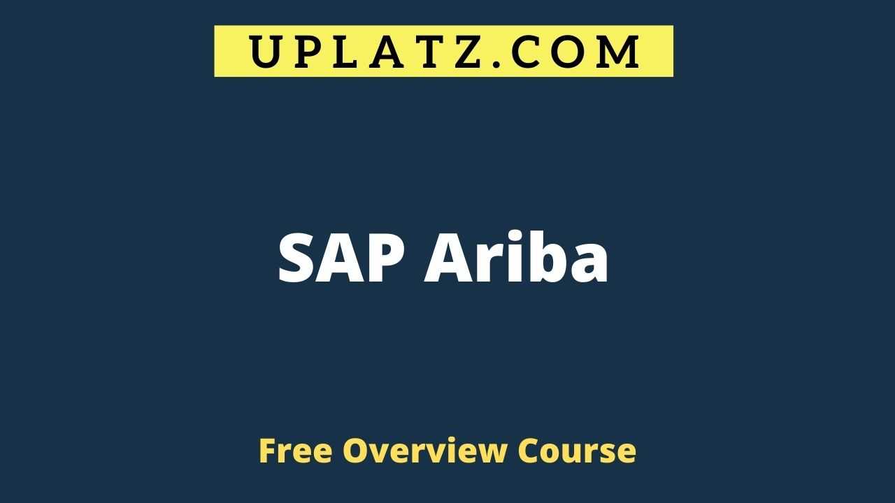 Overview Course - SAP Ariba